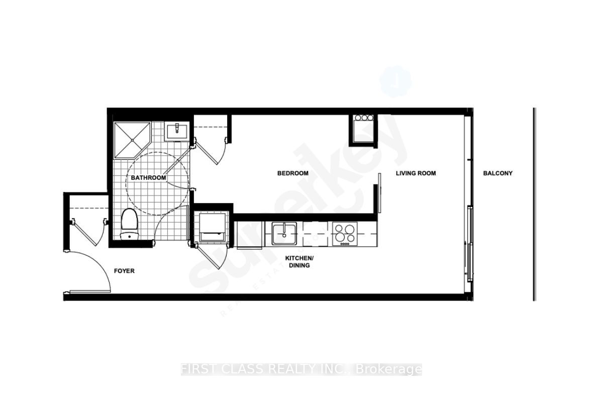 Unit 1404 - 30 Francis Street S, Kitchener 2